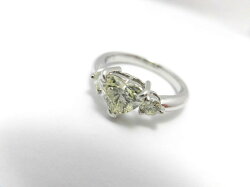 PTダイヤリング/センターD1.008ct0.20ctSI1/F8383/ダイヤモンドリング/指輪/ゆびわ/ring/ジュエリー/ダイヤ/女性用/レディース/プレゼント/ギフト/お買い得/オススメ/送料込み/宝石