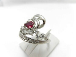 PTルビーダイヤリング/ルビー0.48ctダイヤ0.39ct/F9250/ダイヤモンドリング/指輪/ゆびわ/ring/ジュエリー/ダイヤ/女性用/レディース/プレゼント/ギフト/お買い得/オススメ/送料込み/宝石
