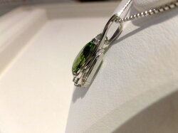 PTペリドットダイヤネックレス/P6.84ct0.28ct/F9642/ねっくれす/ジュエリー/女性用/レディース/プレゼント/ギフト/お買い得/オススメ/送料込み/宝石【送料無料】