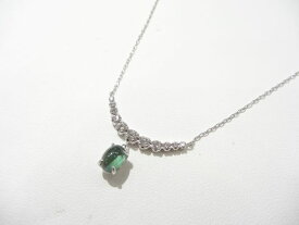 Ptアレキキャッツアイペンダントネックレス アレキサンドライト0.44ct ダイヤモンド0.37ct アクセサリー ジュエリー ダイヤモンドジュエリー