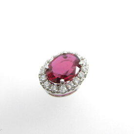 PT非加熱ルビーペンダントトップ アクセサリー ジュエリー ルビー1.00ct ダイヤモンド0.16ct 鑑別書付き ダイヤモンドジュエリー G2709 送料無料