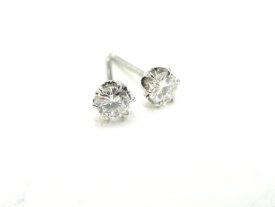 プラチナ ダイヤモンド ピアス 0.202、0.208ct G4801 ダイヤモンドジュエリー 送料無料