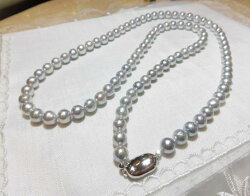 SVナチュラルパール80cm8〜8.5mm
