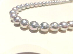 SVナチュラルパールネックレス/真珠8〜8.5mm/80cm/F76151/ジュエリー/真珠/パール/ネックレス/