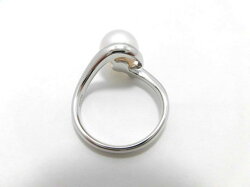 Ptアコヤ白蝶真珠ダイヤリング/9.4mm/G265/花珠/リング/指輪/ring/ジュエリー/女性用/レディース/プレゼント/ギフト/お買い得/オススメ/送料込み/宝石