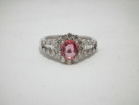 PTパパラチアサファイアリング 非加熱 ダイヤモンド 指輪 サファイア ジュエリー 女性用 レディース プレゼント ギフト お買い得 オススメ 宝石 F7787