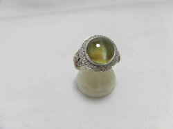 PTK18キャッツアイダイヤリング/キャッツアイ6.00ctダイヤ0.55ct/リング/リング/指輪/ゆびわ/ring/ジュエリー/ダイヤ/女性用/レディース/プレゼント/ギフト/お買い得/オススメ/送料込み/宝石