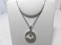 K18WGダイヤモンドペンダント/D0.15ct0.37ct/ペンダント/ネックレス/ジュエリー/女性用/レディース/プレゼント/ギフト/お買い得/オススメ/送料込み/宝石