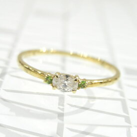 K18ダイヤモンドリング ダイヤモンドジュエリー G5697 送料無料