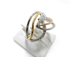K18YG・WGダイヤモンドリング/0.20ct/G1574/リング/指輪/ゆびわ/ring/ジュエリー/ダイヤ/女性用/レディース/プレゼント/ギフト/お買い得/オススメ/送料込み/宝石
