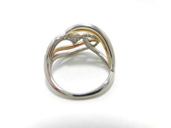 K18YG・WGダイヤモンドリング/0.20ct/G1574/リング/指輪/ゆびわ/ring/ジュエリー/ダイヤ/女性用/レディース/プレゼント/ギフト/お買い得/オススメ/送料込み/宝石