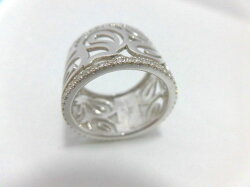 K18WGダイヤモンドリング/D0.55ct/F4537/リング/指輪/ジュエリー/女性用/レディース/プレゼント/ギフト/お買い得/オススメ/送料込み/宝石