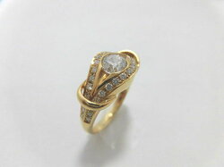 K18ダイヤモンド/D0.525ctD0.31ct/F9691/リング/指輪/ゆびわ/ring/ジュエリー/女性用/レディース/プレゼント/ギフト/お買い得/オススメ/送料込み/宝石