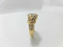 K18ダイヤモンド/D0.525ctD0.31ct/F9691/リング/指輪/ジュエリー/女性用/レディース/プレゼント/ギフト/お買い得/オススメ/送料込み/宝石