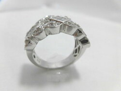 K18WGダイヤモンドリング/D1.45ct/F9677/リング/指輪/ジュエリー/女性用/レディース/プレゼント/ギフト/お買い得/オススメ/送料込み/宝石