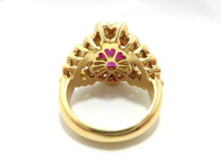 K18ルビーダイヤモンドリング/R3.48ctD2.60ct/E9315/リング/指輪/ゆびわ/ring/ジュエリー/女性用/レディース/プレゼント/ギフト/お買い得/オススメ/送料込み/宝石