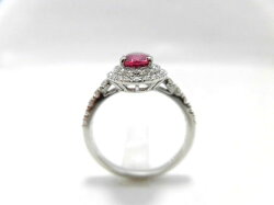 Ptルビーダイヤモンドリング/R1.035ctD0.36ct/G997/リング/指輪/ゆびわ/ring/ジュエリー/女性用/レディース/プレゼント/ギフト/お買い得/オススメ/送料込み/宝石