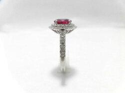 Ptルビーダイヤモンドリング/R1.035ctD0.36ct/G997/リング/指輪/ゆびわ/ring/ジュエリー/女性用/レディース/プレゼント/ギフト/お買い得/オススメ/送料込み/宝石