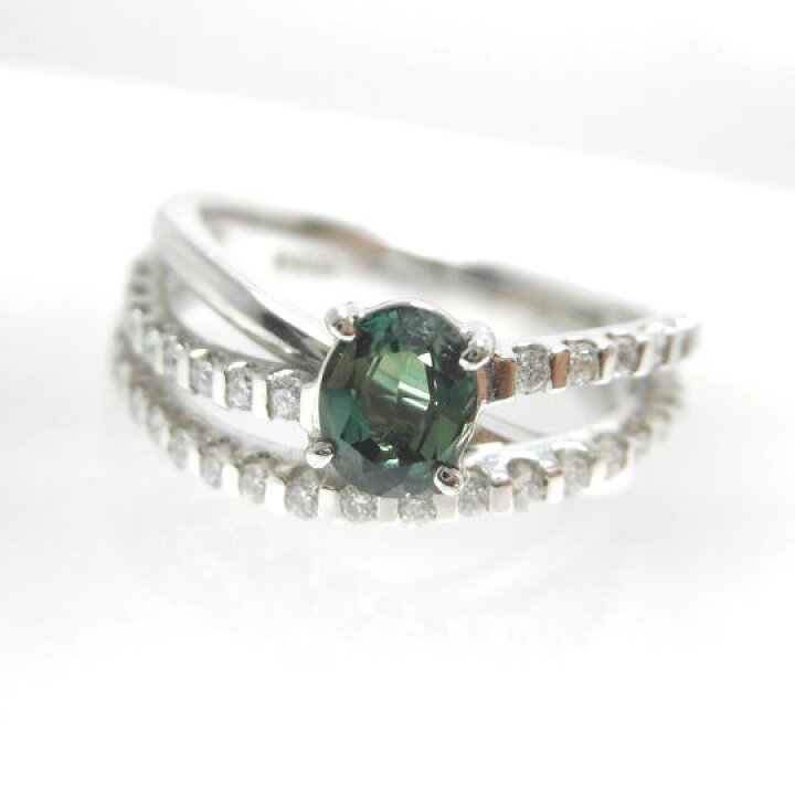 楽天市場】Ptアレキサンドライトリング ダイヤモンド 0.35ct  
