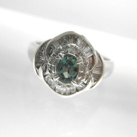 Ptアレキサンドライトリング ダイヤモンド 0.43ct アレキサンドライト 0.362ct ジュエリー リング 指輪 プレゼント 贈り物 ギフト 女性用 オノ14409