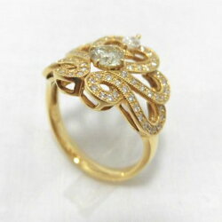 k18ダイヤリングF9690/リング/ダイヤモンドリング/指輪/ゆびわ/ring/ジュエリー/ダイヤ/女性用/レディース/プレゼント/ギフト/お買い得/オススメ/送料込み/宝石
