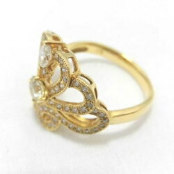 k18ダイヤリングF9690/リング/ダイヤモンドリング/指輪/ゆびわ/ring/ジュエリー/ダイヤ/女性用/レディース/プレゼント/ギフト/お買い得/オススメ/送料込み/宝石