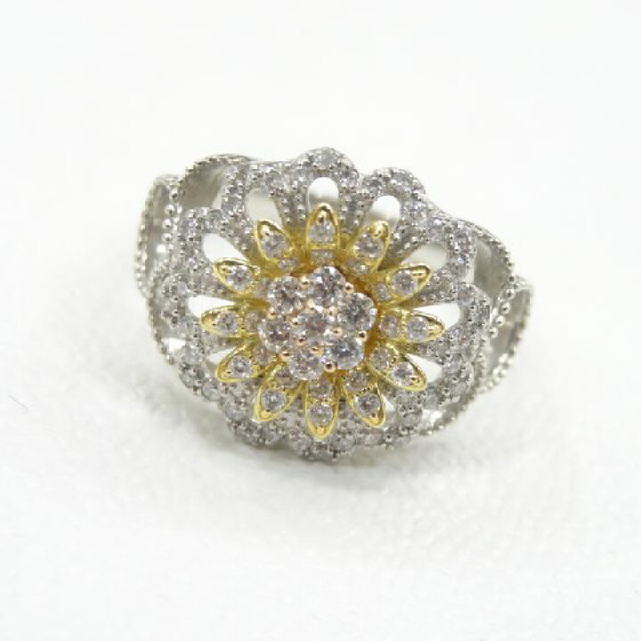 楽天市場】Pt/K18ダイヤモンド リング 0.50ct G5328 ダイヤモンド 