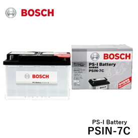 BOSCH ボッシュ 欧州車用 カルシウムバッテリー PSIN-7C PS-I Battery / PS-I バッテリー LN3 [適合車種]　ボルボ　C30 C70 I C70 II S60 I S60 II V40 V40 I V40 II V50 V70 II V70 III XC60 XC70 XC90