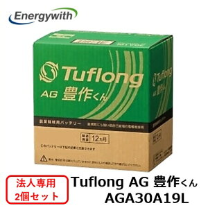 �y�@�l��p 2�Z�b�g�zTuflong (�G�i�W�[�E�B�Y) ���Y�ԃo�b�e���[ �_�Ƌ@�B�p (Tuflong AG �L�삭��) AGA 30A19L