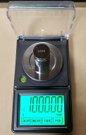 在庫処分DC電源使用可能、日本語取説付精密天秤0.001gで100gスケール超精密はかりデジタル秤最小単位0.00…