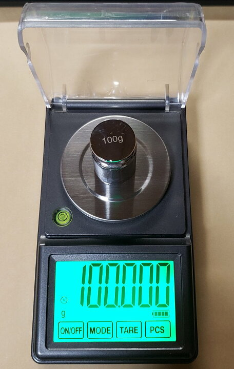 楽天市場】DC電源使用可能、日本語取説付精密天秤0.001gで100gスケール 