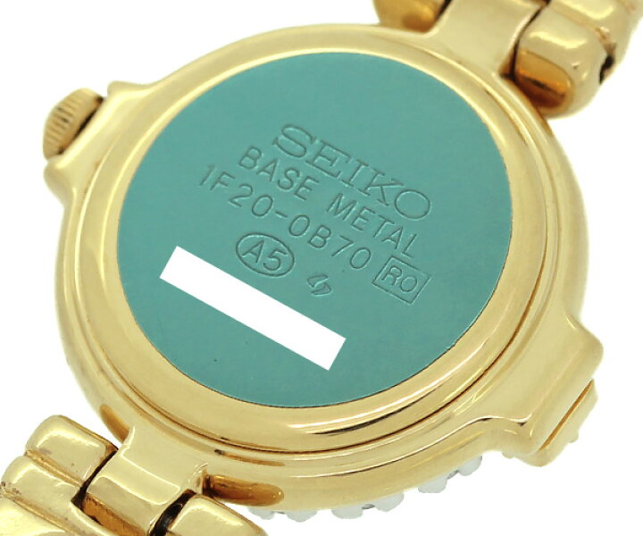 楽天市場】セイコーエクセリーヌ ダイヤ・ルビーベゼル1F20-0B70  