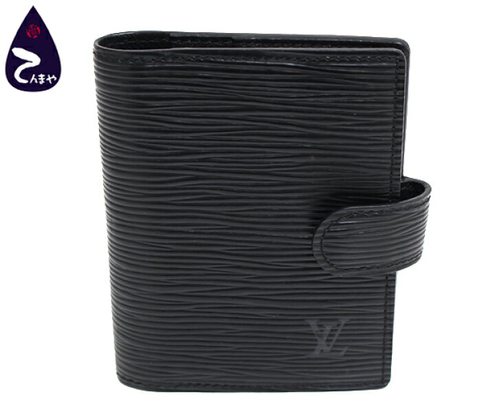 楽天市場】ルイ・ヴィトンエピ：ノワールアジェンダミニ 手帳カバー  