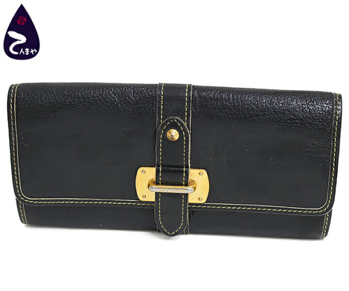 楽天市場】ルイ・ヴィトンスハリ(レザー)：ノワールポルトフォイユ  