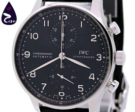 IWCポルトギーゼ クロノグラフ IW371447(メンズ 自動巻き SS/革)【質屋出店】【掘り出しモノ】【ファッション】【ブランド】【質流れ】【中古】Y3T1R122080420