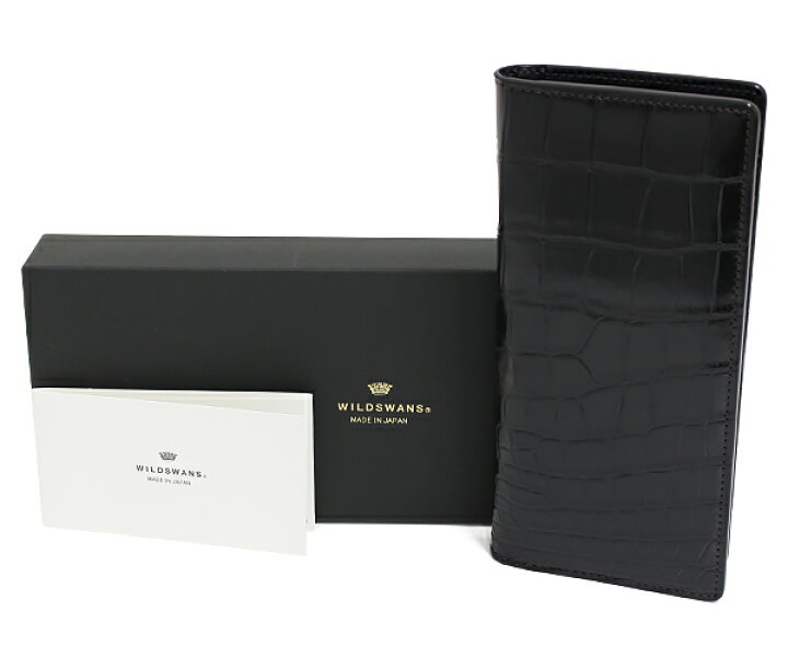 楽天市場】WILDSWANS(ワイルドスワンズ)クロコ×牛革：ブラックKOHRIN  