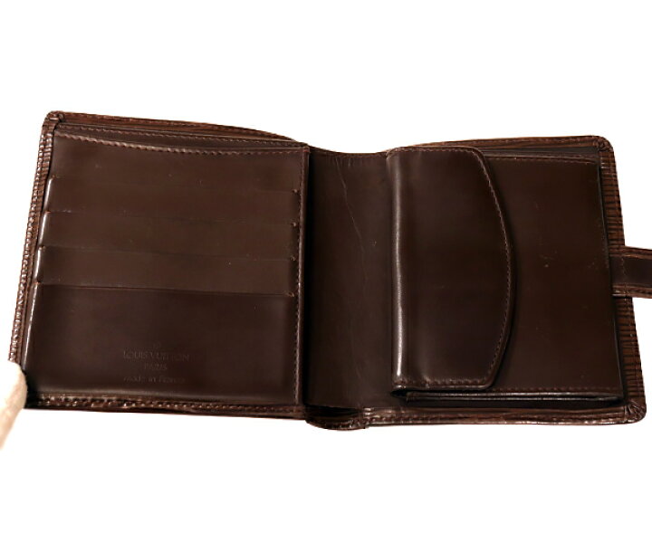 楽天市場】ルイ・ヴィトンエピ：モカ(ダークブラウン)ポルト ビエ  