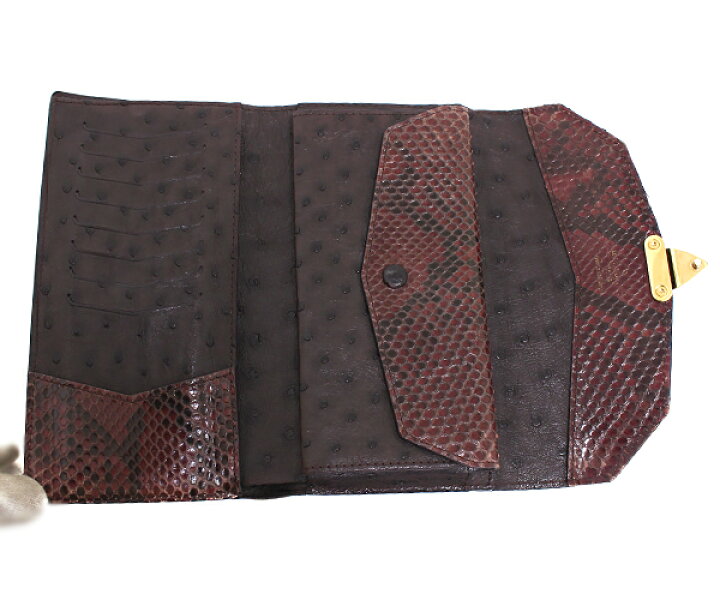 楽天市場】ルイ・ヴィトンパイソン×オーストリッチ×リザード  