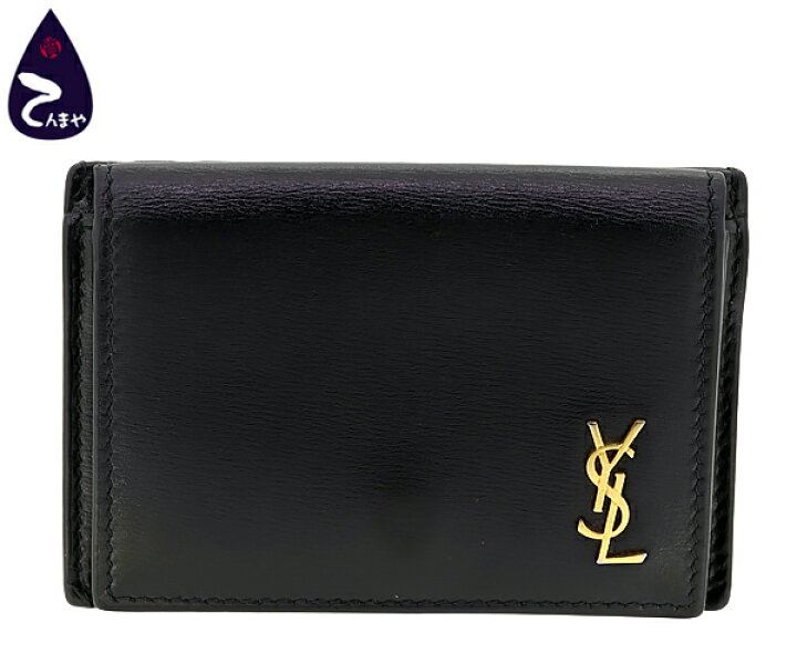 楽天市場】SAINT LAURENT(サンローラン)レザー：ブラックタイニー 