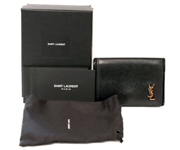 サンローランパリ SAINT LAURENT PARIS TINY MONOGRAM コインケース  