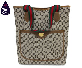 GUCCI(グッチ)GUCCI Plus オールドグッチGGプラス シェリーライン トートバッグ【質屋出店】【掘り出しモノ】【ファッション】【ブランド】【中古】Y3T1R124011500