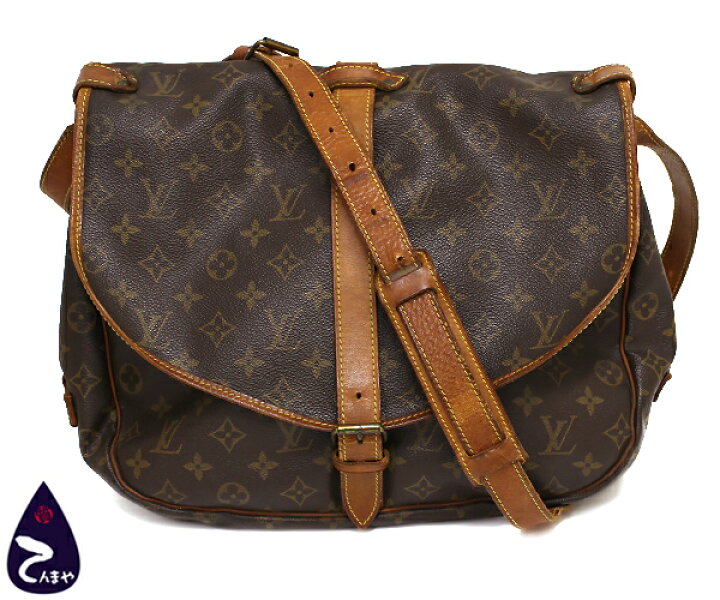 楽天市場】ルイ・ヴィトン(モノグラム)ソミュール35 ショルダーバッグ  
