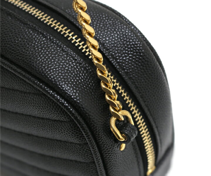 楽天市場】SAINT LAURENT(サンローラン)キルティングレザー：ブラック 
