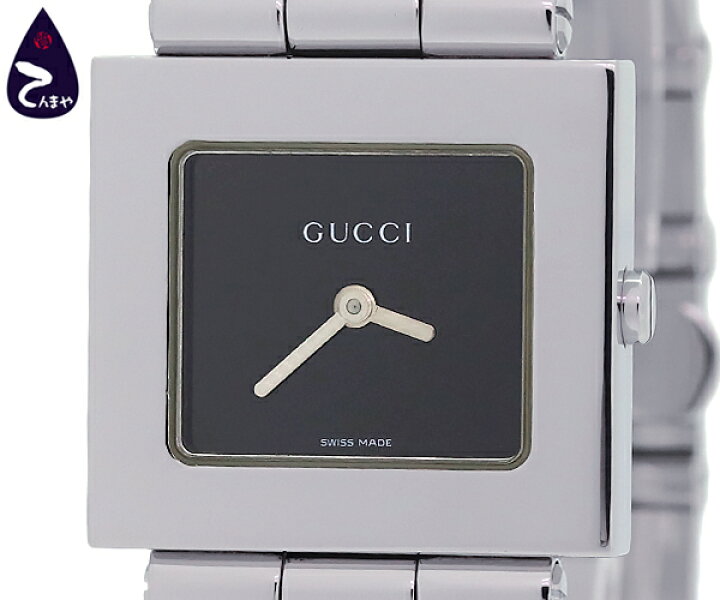 楽天市場】GUCCI(グッチ)スクエア ウォッチ600J(ユニセックス クオーツ  