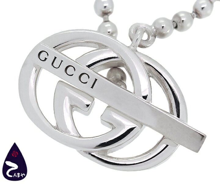 楽天市場】GUCCI(グッチ)インターロッキングG GGロゴシルバー 
