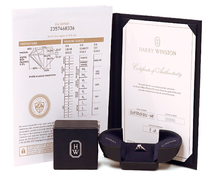 楽天市場】HARRY WINSTON(ハリー・ウィンストン)Pt950 ラウンドカット  