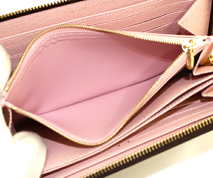 楽天市場】ルイ・ヴィトンダミエ：ローズバレリーヌジッピーウォレット  