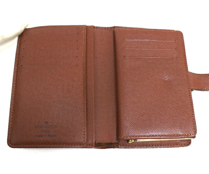 楽天市場】ルイ・ヴィトン(モノグラム)ポルトフォイユ ヴィエノワ二  