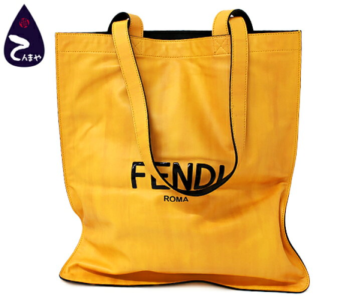 楽天市場】フェンディ(FENDI)レザー：イエローフラット ショッピング  