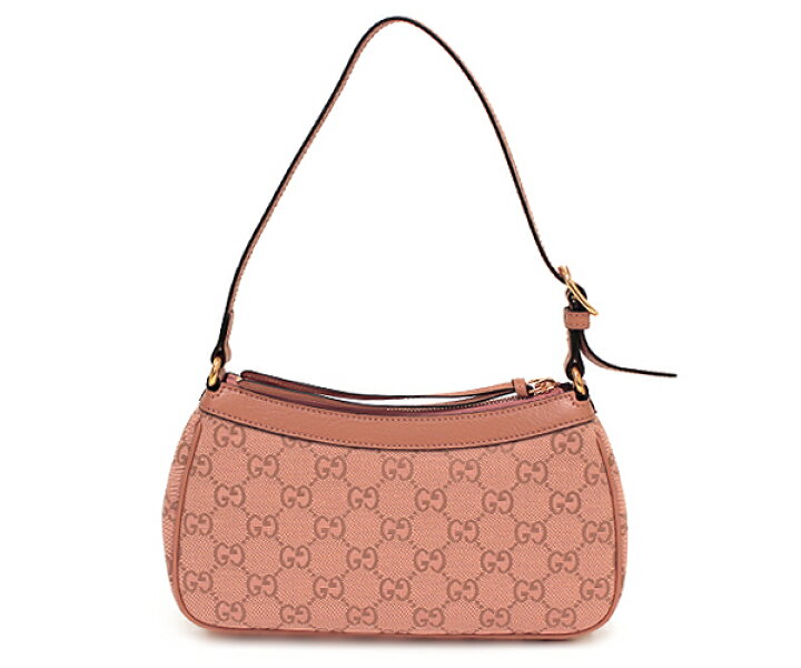 楽天市場】GUCCI(グッチ)GGキャンバス×レザー：ピンク系オフィディア  